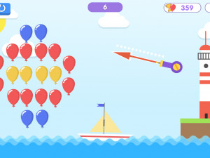 Игра Блун Поп (Bloon Pop) — играть онлайн бесплатно (изображение №5)