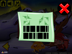 Игра Счастливая Обезьянка 486: Фейерверк Санты (Monkey GO Happy Stage 486: Firework Santa) — играть онлайн бесплатно (изображение №6)