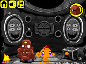 Игра Счастливая Обезьянка 488: Развлечение с Фейерверком (Monkey GO Happy Stage 488: Firecracker Fun) — играть онлайн бесплатно (изображение №5)