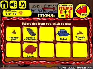 Игра Счастливая Обезьянка 489: Домашнее Обучение Темы Изменения Климата (Monkey GO Happy Stage 489: Home schooling / Climate Change theme) — играть онлайн бесплатно (изображение №5)