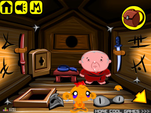 Игра Счастливая Обезьянка 490: Змеи (Monkey GO Happy Stage 490: Serpents) — играть онлайн бесплатно (изображение №4)