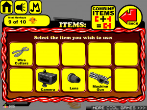 Игра Счастливая Обезьянка 491: Матрица — Нео, Тринити и Морфеус (Monkey GO Happy Stage 491: The Matrox, Neon, Tronity and Morpheon Theme) — играть онлайн бесплатно (изображение №5)