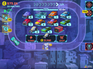 Игра Объединение Кибергонщиков (Merge Cyber Racers) — играть онлайн бесплатно (изображение №4)