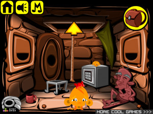 Игра Счастливая Обезьянка 496: Три Верблюда (Monkey GO Happy Stage 496: Three Camels) — играть онлайн бесплатно (изображение №7)