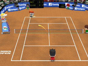 Игра Смутс Теннис Первая Подача (Smoots Tennis First Serve) — играть онлайн бесплатно (изображение №2)