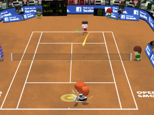 Игра Смутс Теннис Первая Подача (Smoots Tennis First Serve) — играть онлайн бесплатно (изображение №4)