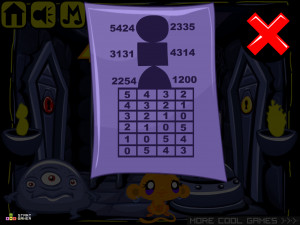Игра Счастливая Обезьянка 500: Золотой Голем (Monkey GO Happy Stage 500: Golden Golem) — играть онлайн бесплатно (изображение №6)
