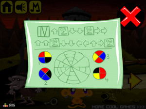 Игра Счастливая Обезьянка 502: Синяя Птица (Monkey GO Happy Stage 502: Blue Bird) — играть онлайн бесплатно (изображение №4)