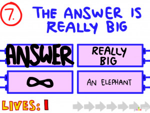 Игра Невероятная Викторина (The Impossible Quiz) — играть онлайн бесплатно (изображение №8)