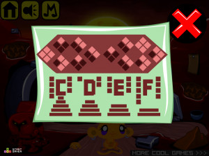 Игра Счастливая Обезьянка 504: Посадка (Monkey GO Happy Stage 504: The Landing) — играть онлайн бесплатно (изображение №3)