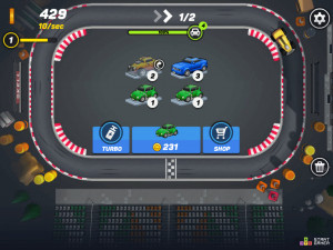 Игра Слияние: Кольцевые Гонки (Merge Round Racers) — играть онлайн бесплатно (изображение №2)