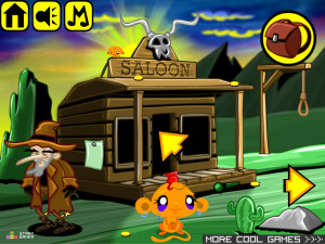 Игра Счастливая Обезьянка 508: Время Веселиться (Monkey GO Happy Stage 508: Party Time) — играть онлайн бесплатно (изображение №3)