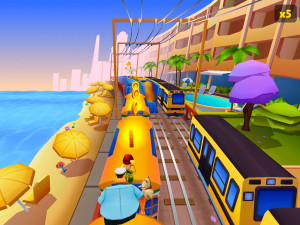 Игра Сабвей Серф: Буэнос-Айрес (Subway Surfers: World Tour Buenos Aires) — играть онлайн бесплатно (изображение №2)