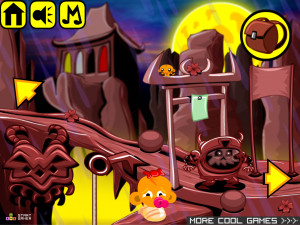 Игра Счастливая Обезьянка 510: Драконий Суп (Monkey GO Happy Stage 510: Dragon Soup) — играть онлайн бесплатно (изображение №3)