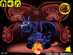 Игра Счастливая Обезьянка 510: Драконий Суп (Monkey GO Happy Stage 510: Dragon Soup) — играть онлайн бесплатно (изображение №8)