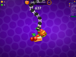 Игра Змейка Против Червячков (Snake vs Worms) — играть онлайн бесплатно (изображение №8)