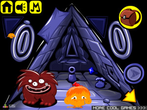 Игра Счастливая Обезьянка 512: Зов Дракона (Monkey GO Happy Stage 512: Call of the Dragon) — играть онлайн бесплатно (изображение №7)