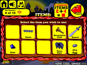 Игра Счастливая Обезьянка 512: Зов Дракона (Monkey GO Happy Stage 512: Call of the Dragon) — играть онлайн бесплатно (изображение №8)