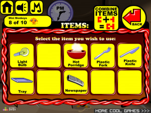 Игра Счастливая Обезьянка 513: Робин Сходит с Ума (Monkey GO Happy Stage 513: Robin goes Insane Theme) — играть онлайн бесплатно (изображение №4)