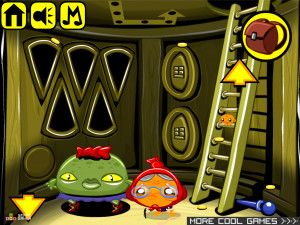 Игра Счастливая Обезьянка 514: Монботстер (Monkey GO Happy Stage 514: Monbotster) — играть онлайн бесплатно (изображение №4)
