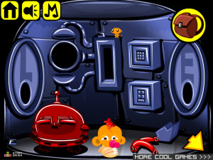 Игра Счастливая Обезьянка 516: Шары (Monkey GO Happy Stage 516: ORBS) — играть онлайн бесплатно (изображение №5)
