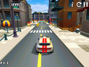 Игра Городские Гонки на Двоих 2 (2 Player City Racing 2) — играть онлайн бесплатно (изображение №3)