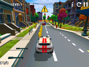 Игра Городские Гонки на Двоих 2 (2 Player City Racing 2) — играть онлайн бесплатно (изображение №5)