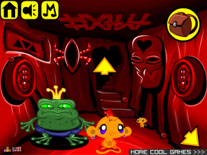 Игра Счастливая Обезьянка 518: Огненный Сокол (Monkey GO Happy Stage 518: Fire Falcon) — играть онлайн бесплатно (изображение №3)