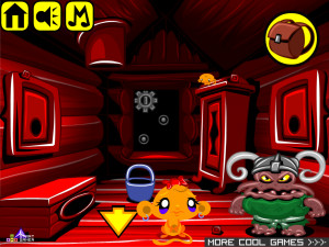 Игра Счастливая Обезьянка 518: Огненный Сокол (Monkey GO Happy Stage 518: Fire Falcon) — играть онлайн бесплатно (изображение №6)