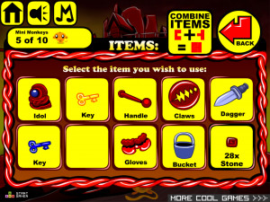 Игра Счастливая Обезьянка 518: Огненный Сокол (Monkey GO Happy Stage 518: Fire Falcon) — играть онлайн бесплатно (изображение №8)