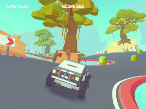 Игра 3D Монстр-трак: Небесные Дороги (3D Monster Truck: Skyroads) — играть онлайн бесплатно (изображение №3)