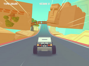 Игра 3D Монстр-трак: Небесные Дороги (3D Monster Truck: Skyroads) — играть онлайн бесплатно (изображение №5)