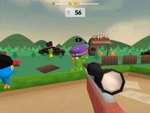 Игра Снайпер Против Динозавров (Sniper vs Dinosaurs) — играть онлайн бесплатно (изображение №5)