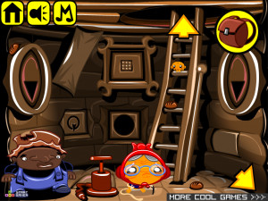 Игра Счастливая Обезьянка 520: Духовное Пламя (Monkey GO Happy Stage 520: Spirit Flames) — играть онлайн бесплатно (изображение №5)