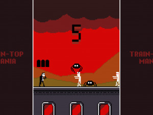 Игра На Крыше Поезда (Train-Top Mania) — играть онлайн бесплатно (изображение №2)