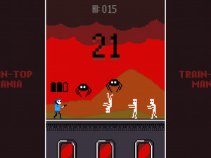 Игра На Крыше Поезда (Train-Top Mania) — играть онлайн бесплатно (изображение №3)