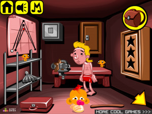 Игра Счастливая Обезьянка 525: Фиолетовый Пожиратель, У Которого Аллергия На Людей! (Monkey GO Happy Stage 525: Purple people eater that is allergic to people!) — играть онлайн бесплатно (изображение №3)