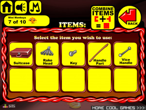 Игра Счастливая Обезьянка 525: Фиолетовый Пожиратель, У Которого Аллергия На Людей! (Monkey GO Happy Stage 525: Purple people eater that is allergic to people!) — играть онлайн бесплатно (изображение №5)