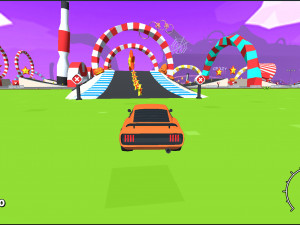 Игра Сумасшедшие Тачки (Crazy Cars) — играть онлайн бесплатно (изображение №2)