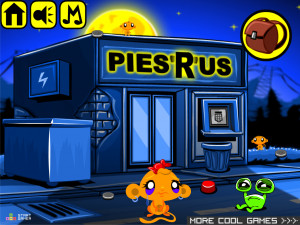 Игра Счастливая Обезьянка 527: Инопланетянин Абуба Встречает Обезьянку (Monkey GO Happy Stage 527: Abuba the Alien Meets the Monkeys) — играть онлайн бесплатно (изображение №2)