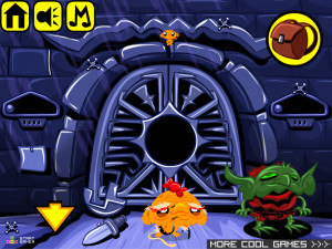 Игра Счастливая Обезьянка 528: Замковый Котел — Глава 1 (Monkey GO Happy Stage 528: Castle Cauldron — Chapter 1) — играть онлайн бесплатно (изображение №3)