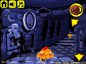 Игра Счастливая Обезьянка 528: Замковый Котел — Глава 1 (Monkey GO Happy Stage 528: Castle Cauldron — Chapter 1) — играть онлайн бесплатно (изображение №5)