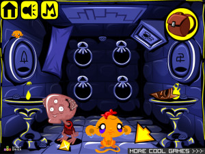 Игра Счастливая Обезьянка 530: Замковый Котел — Глава 2 (Monkey GO Happy Stage 530: Castle Cauldron — Chapter 2) — играть онлайн бесплатно (изображение №6)