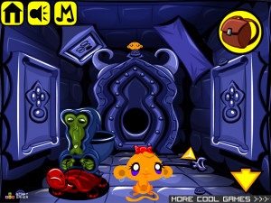 Игра Счастливая Обезьянка 530: Замковый Котел — Глава 2 (Monkey GO Happy Stage 530: Castle Cauldron — Chapter 2) — играть онлайн бесплатно (изображение №7)