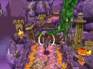 Игра Темпл Ран 2: Жуткий Саммит (Temple Run 2: Spooky Summit) — играть онлайн бесплатно (изображение №6)