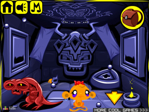 Игра Счастливая Обезьянка 532: Замковый Котел — Глава 3 (Monkey GO Happy Stage 532: Castle Cauldron — Chapter 3) — играть онлайн бесплатно (изображение №5)