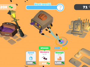Игра Идле Муравьи Хэллоуин (Idle Ants Halloween) — играть онлайн бесплатно (изображение №4)