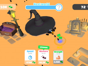 Игра Идле Муравьи Хэллоуин (Idle Ants Halloween) — играть онлайн бесплатно (изображение №5)