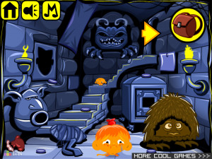 Игра Счастливая Обезьянка 534: Замковый Котел — Глава 4 (Monkey GO Happy Stage 534: Castle Cauldron — Chapter 4) — играть онлайн бесплатно (изображение №4)