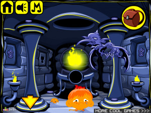 Игра Счастливая Обезьянка 534: Замковый Котел — Глава 4 (Monkey GO Happy Stage 534: Castle Cauldron — Chapter 4) — играть онлайн бесплатно (изображение №8)